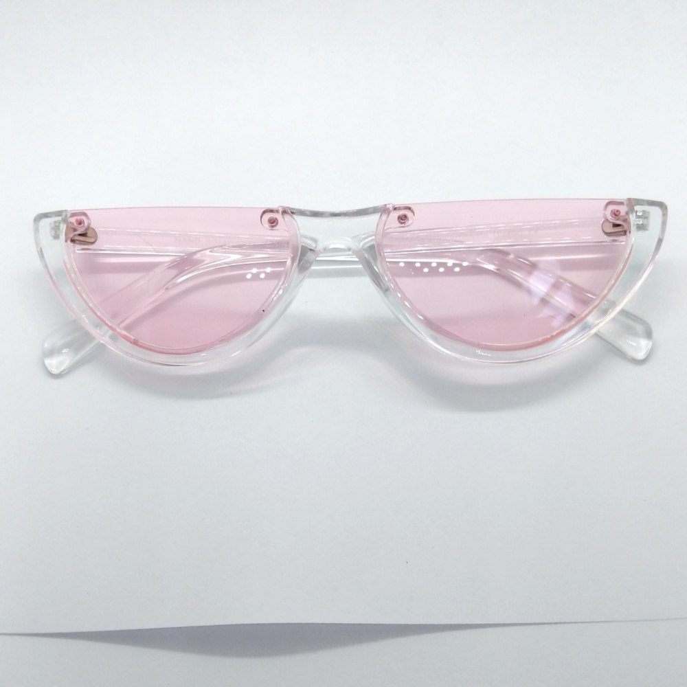 Nwt half moon lucite sunnies - Picture 3 of 6